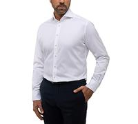 ETERNA Regular Fit Freizeithemd in Premiumqualität aus Twill in Weiss, Größe 41
