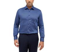 ETERNA Modern Fit Cover Hemd Langarm Blickdicht Struktur hellblau Größe 44