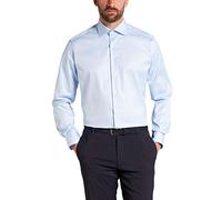 ETERNA Modern Fit Cover Hemd super Langer Arm New Kent Kragen hellblau