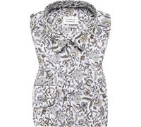 ETERNA Modern Fit Hemd beige, Bedruckt