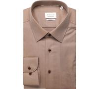 ETERNA Modern Fit Hemd beige-braun, Strukturiert