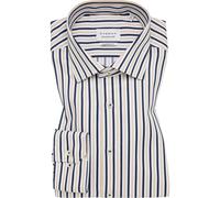 ETERNA Modern Fit Hemd beige, Gestreift