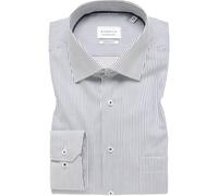 ETERNA Modern Fit Hemd blau, Gestreift