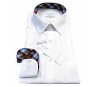 ETERNA Modern Fit Hemd Business unifarben (DE/NL/SE/PL, Kragenweite, 41, Regular, Regular, Weiß p1)