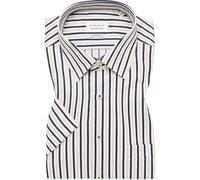 ETERNA Modern Fit Hemd Kurzarm beige