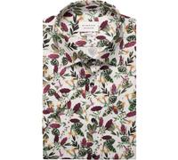 ETERNA Modern Fit Hemd Kurzarm chianti