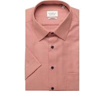 ETERNA Modern Fit Hemd Kurzarm pfirsich