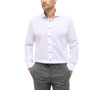 ETERNA - Original Shirt Popeline Langarm weiß, 40/Langarm - 65cm