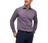 ETERNA, Herren bedrucktes Twill Hemd Modern Fit