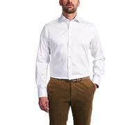 ETERNA Modern Fit Hemd Langarm New Kent Kragen Twill weiß Größe 41