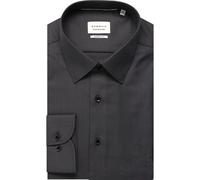 ETERNA Langarmhemd Dynamic Cotton Dobbydesign Schwarz Größe 42 65 cm
