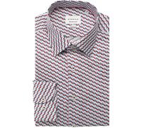 ETERNA Modern Fit Hemd super langer Arm rot