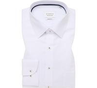 Langarmhemd ETERNA "MODERN FIT", Herren, Gr. 43, Normalgrößen, weiß, 100% Baumwolle, tailliert, Manschette, Hemden, NON IRON (bügelfrei) (36755707-43) weiß