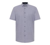 ETERNA MODERN FIT Kurzarm Hemd dunkelblau kariert popeline 8913-16-C146 40 65