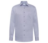 ETERNA - Modern Fit: Twillhemd blau - Gr. - 45