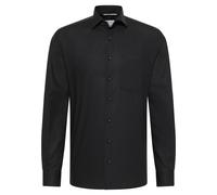 ETERNA MODERN FIT Langarm Hemd popeline schwarz 1100-39-X19K 48 65