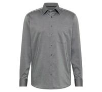 ETERNA MODERN FIT Langarm Hemd stahlgrau natté 8464-39-X181 41