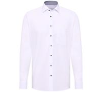 ETERNA - Original Shirt Popeline Langarm weiß, 48/Langarm - 65cm