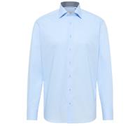 ETERNA MODERN FIT Natural Stretch Langarm Hemd himmelblau popeline 1082-11-X14K - Dynamic Cotton 41