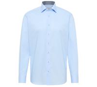 ETERNA MODERN FIT Natural Stretch Langarm Hemd himmelblau popeline 1082-11-X14K - Dynamic Cotton 42