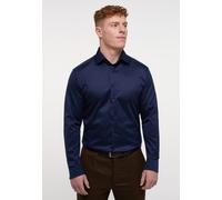 ETERNA Male Luxury Shirt unifarben MODERN FIT 39_H_1/1, 1/1, dunkelblau