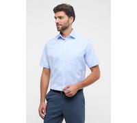 MODERN FIT Cover Shirt in hellblau unifarben 43