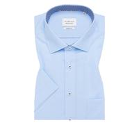 ETERNA - Original Shirt Popeline Kurzarm hellblau, 43/Kurzarm