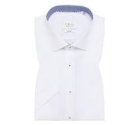 Kurzarmhemd ETERNA "SLIM FIT", Herren, Gr. 39, Normalgrößen, weiß, Popeline, 100% cotton, schmal, Kurzarm, Hemden, NON IRON (bügelfrei) (61813148-39) weiß