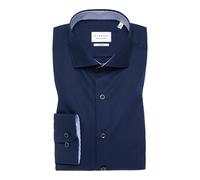 ETERNA - Original Shirt Popeline Langarm navy - Gr. - 38/Langarm - 67cm