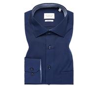 ETERNA - Original Shirt Popeline verkürzter Arm (59 cm) navy - Gr. - 45/Langarm - 65cm