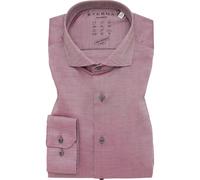 ETERNA Performance Modern Fit Hemd bordeaux, Strukturiert