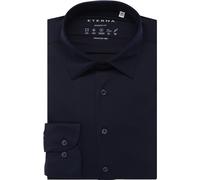 ETERNA Performance Modern Fit Jerseyhemd marine, Einfarbig