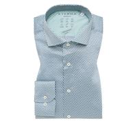 ETERNA - Performance Shirt Twill-Stretch Langarm grün - Gr. - 46/Langarm - 65cm