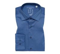 ETERNA - Performance Shirt Twill-Stretch Langarm rauchblau - Gr. - 40/Langarm - 65cm