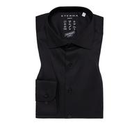 ETERNA - Performance Shirt Twill-Stretch Langarm schwarz - Gr. - 39/Langarm - 67cm