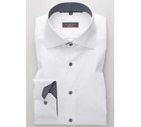 ETERNA - Performance Shirt Twill-Stretch Langarm weiß - Gr. - 38/Langarm - 65cm