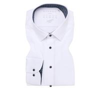 ETERNA - Performance Shirt Twill-Stretch Langarm weiß - Gr. - 44