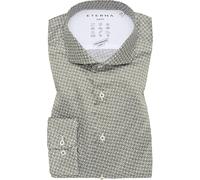 ETERNA - Performance Shirt Twill Langarm grün, 38/Langarm - 67cm