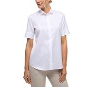 Hemdbluse ETERNA "REGULAR FIT", Damen, Gr. 34, weiß, 100% Baumwolle, normal, Blusen Hemdbluse, EASY IRON (bügelleicht) (82978241-34) weiß