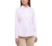 ETERNA Hemdbluse REGULAR FIT Damen Gr. 42 Rosa 100% Baumwolle EASY IRON (bügelleicht)