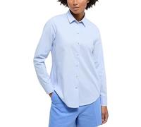 ETERNA REGULAR FIT Langarm Bluse mittelblau 5124-12-D935 50