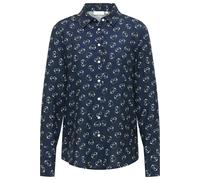 ETERNA Regular Fit Bluse marine, Bedruckt