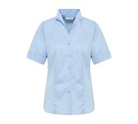 Hemdbluse ETERNA "REGULAR FIT" Gr. 48, blau (hellblau) Damen Blusen Hemdblusen (71054339-48)