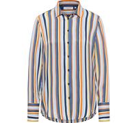 ETERNA REGULAR FIT Langarm Bluse bunt satin gestreift 6423-71-D247 38