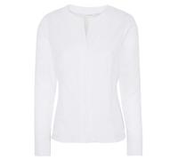 ETERNA REGULAR FIT Langarm Bluse Jaquard weiß strukturiert 5080 D751.00 36