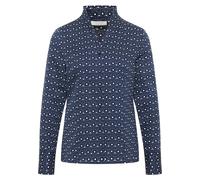 ETERNA REGULAR FIT Langarm Bluse marine bedruckt satin 7199-18-D266 44
