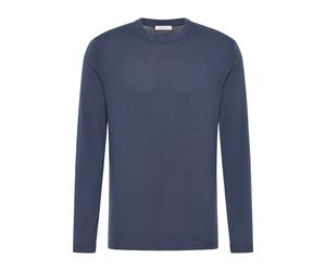 ETERNA Regular Fit Pullover dunkelblau, Einfarbig