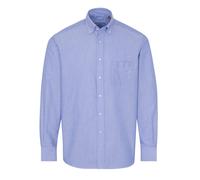 ETERNA REGULAR FIT UPCYCLING Langarm Hemd oxford blau 2411-15-VS9B 38 65