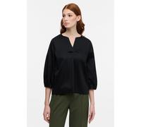 Longbluse ETERNA "LOOSE FIT", Damen, Gr. 40, schwarz, 95% cotton, 5% Elasthan, klassisch, Blusen, EASY IRON (bügelleicht) (67348963-40) schwarz
