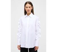 ETERNA - Signature Shirt Bluse Popeline Langarm weiß - Gr. - 36/Langarm